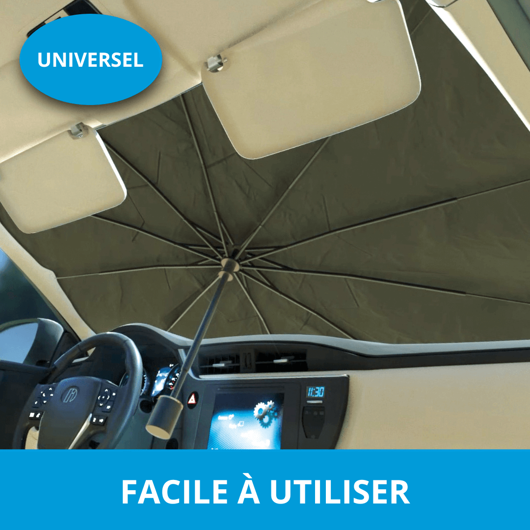 Pare-Soleil voiture pour Pare-Brise CAR PARASOL - VENTEO - Contre les  rayons UV - Pare-Brise avant Universel 140 x 80 cm