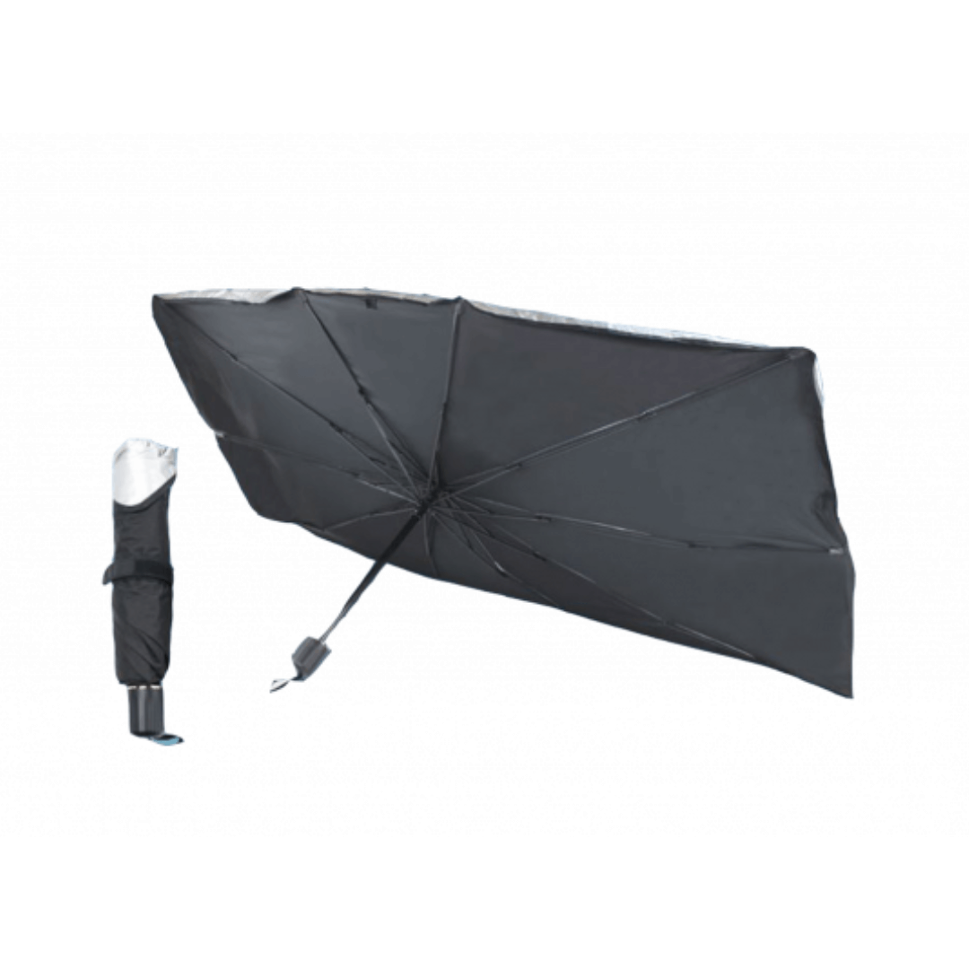  Pare Soleil Voiture Pare Brise Avant Parapluie pour Fiat Panda  III (Type 319) 2011-2020, Parapluie Pare-Soleil de Voiture Pliable  Protection UV et Isolation Thermique,125 * 65cm