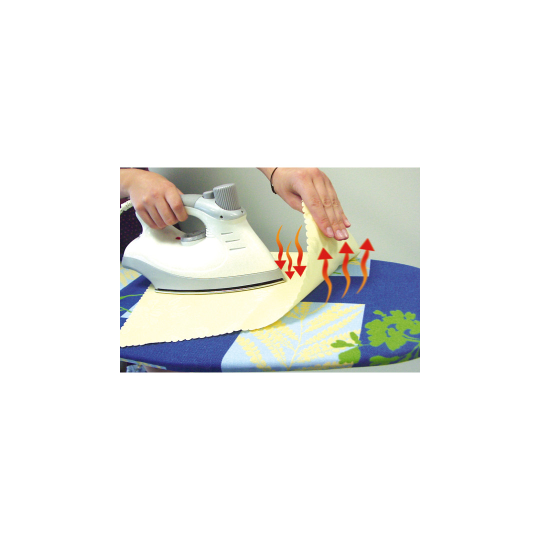 Housse de repassage FAST FIT - VENTEO - Tissu innovant - Housse table à  repasser - Coton - 140x50cm - Montage Rapide